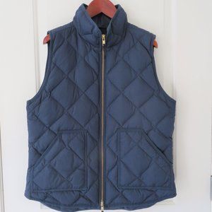 J. Crew Factory Puffer Vest Navy
